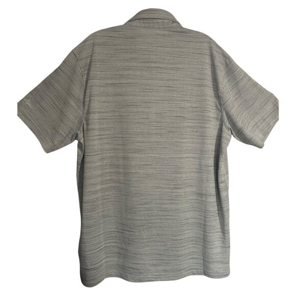 Walter Hagen Perfect 11 Clubhouse Triation Pique Golf Polo Shirt Mens XL Gray - Picture 3 of 10